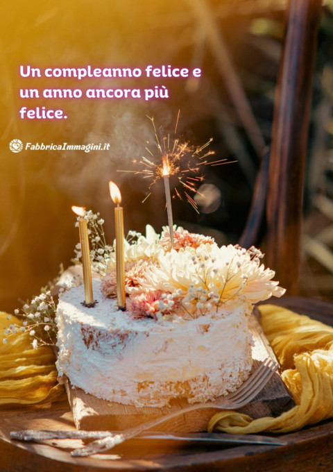 Un compleanno felice e un anno ancora più felice