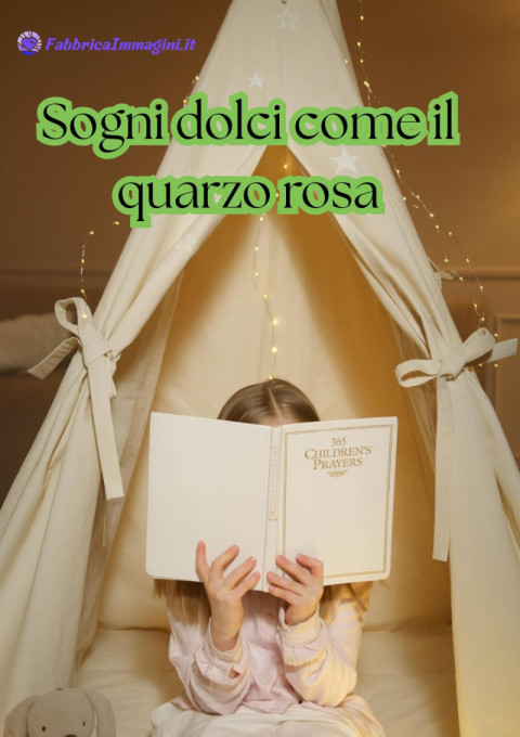 Sogni dolci come il quarzo rosa
