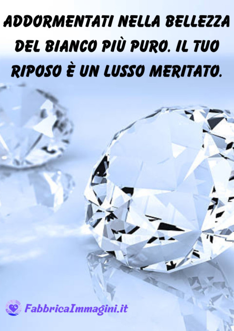 Addormentati nella bellezza del bianco più puro Il tuo riposo è un lusso meritato