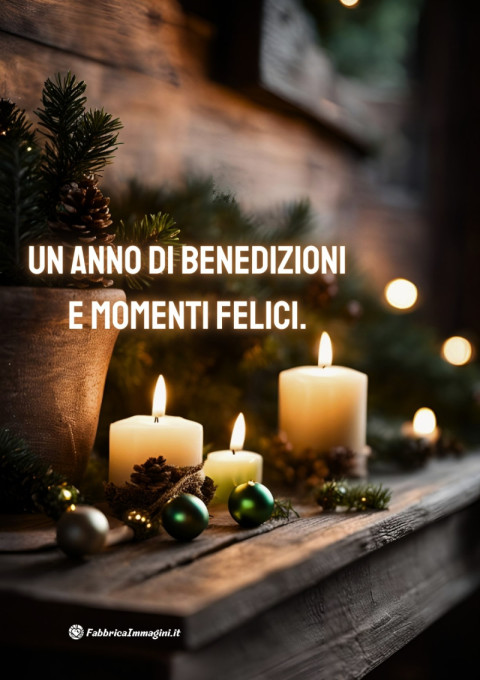 Un anno di benedizioni e momenti felici