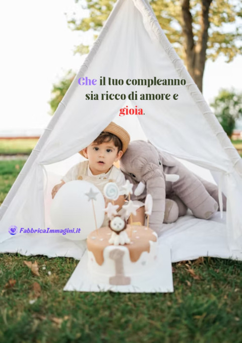 Che il tuo compleanno sia ricco di amore e gioia