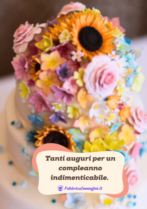 Tanti auguri per un anno di sogni realizzati