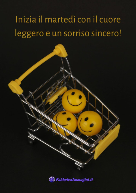 Inizia il martedì con il cuore leggero e un sorriso sincero!