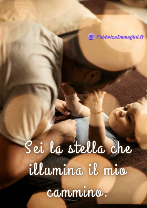 Sei la stella che illumina il mio cammino