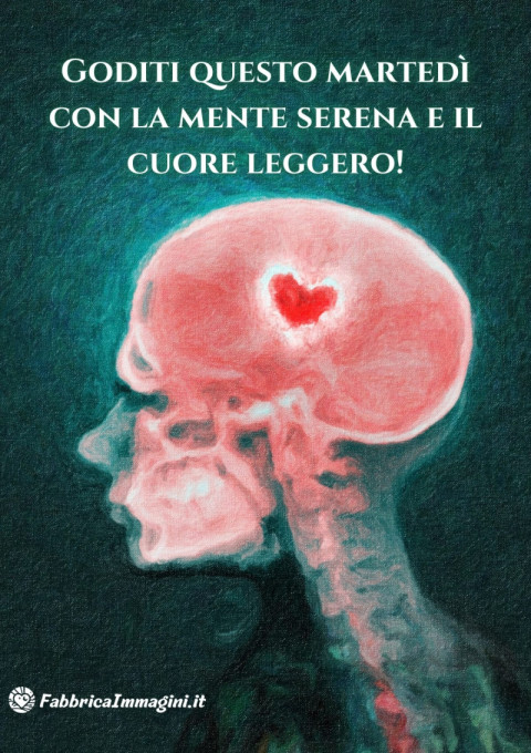 Goditi questo martedì con la mente serena e il cuore leggero!