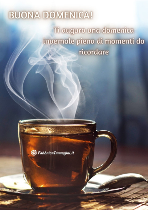Ti auguro una domenica invernale piena di momenti da ricordare