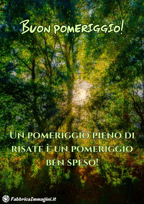 Un pomeriggio pieno di risate è un pomeriggio ben speso!