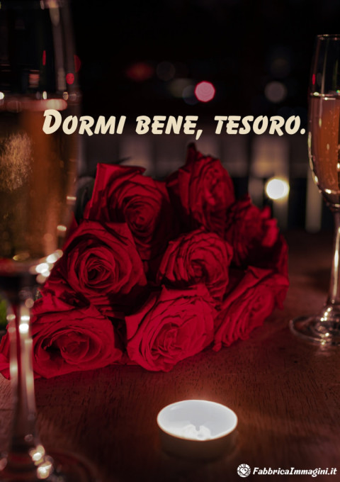 Dormi bene tesoro