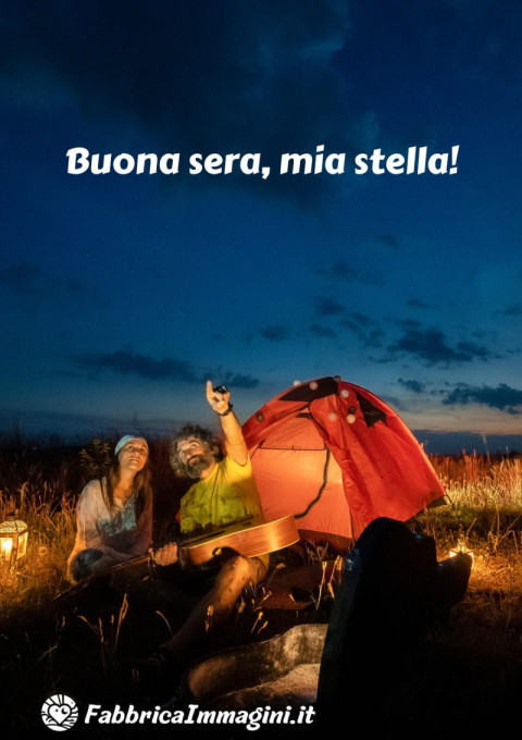 Buona sera, mia stella!