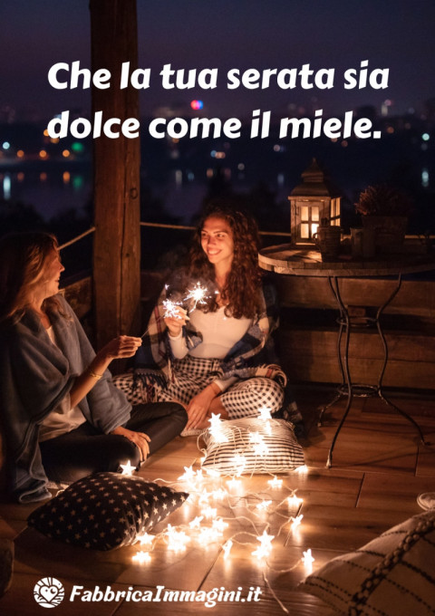 Che la tua serata sia dolce come il miele
