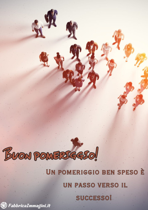 Un pomeriggio ben speso è un passo verso il successo!