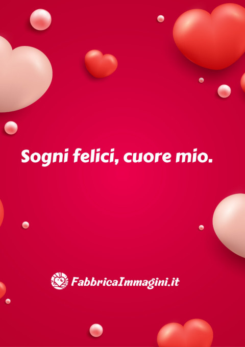 Sogni felici, cuore mio