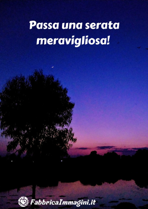 Passa una serata meravigliosa!