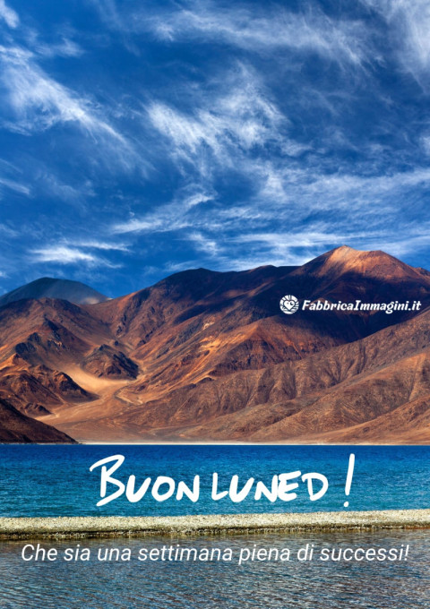 Buon lunedì! Che sia una settimana piena di successi!