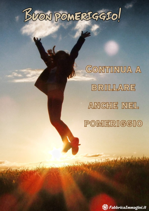 Continua a brillare anche nel pomeriggio