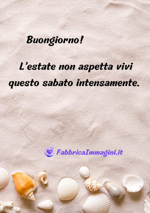 L’estate non aspetta vivi questo sabato intensamente