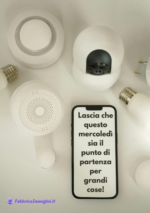 Lascia che questo mercoledì sia il punto di partenza per grandi cose!