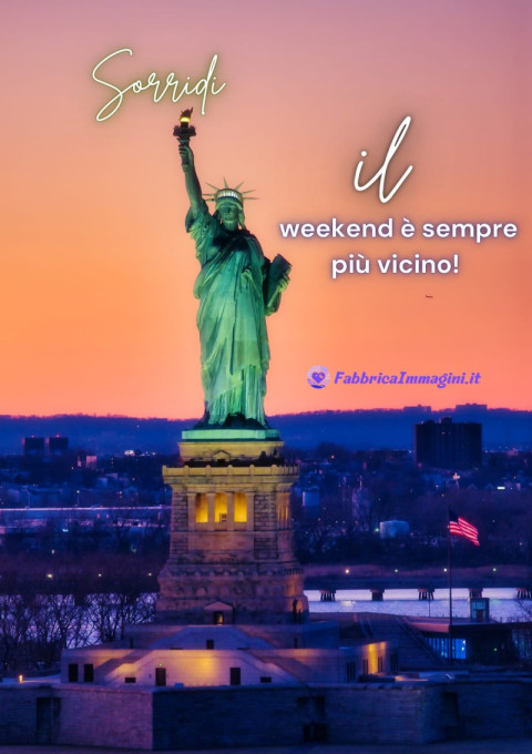 Sorridi, il weekend è sempre più vicino!