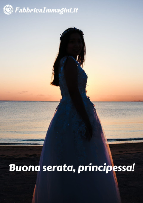 Buona serata, principessa!
