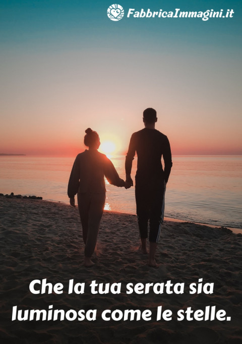 Che la tua serata sia luminosa come le stelle