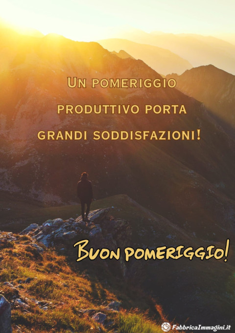 Un pomeriggio produttivo porta grandi soddisfazioni!