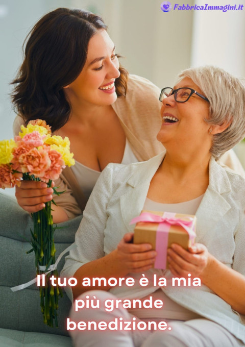 Il tuo amore è la mia più grande benedizione